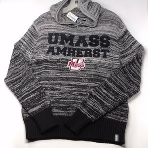 Bruzer Men's/Unisex NCAA Gradient Hooded Sweater